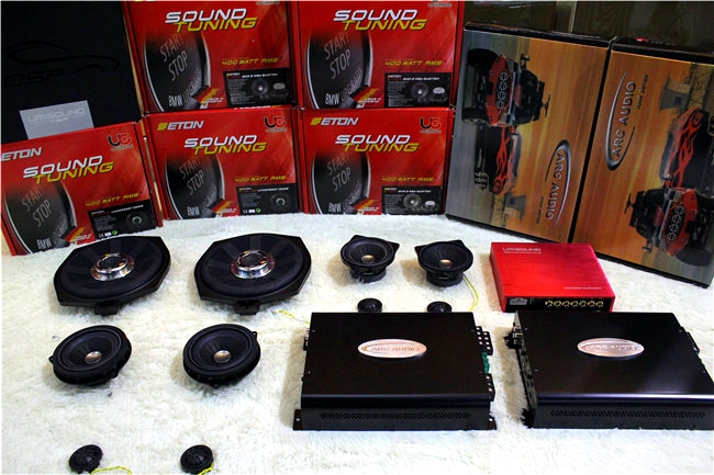 豪情万丈 武汉歌德宝马3系改装ETON和ARC音响