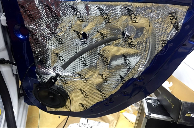 你的音响到货啦！ 车改坊汽车影音连锁奔驰sma