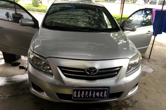 清风明月任君赏 景洪俊昌荣丰田卡罗拉改装霸克