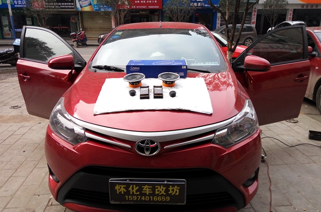 致敬经典 车改坊汽车影音连锁丰田威驰改装斯派