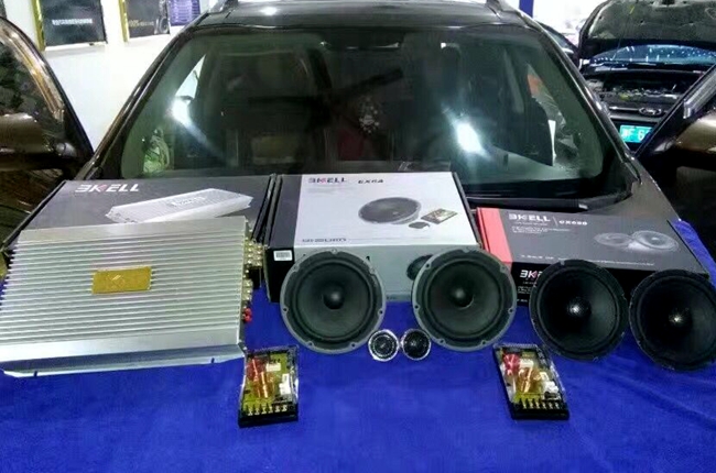 助力好心情 岳阳朋辉起亚智跑改装美国霸克音响