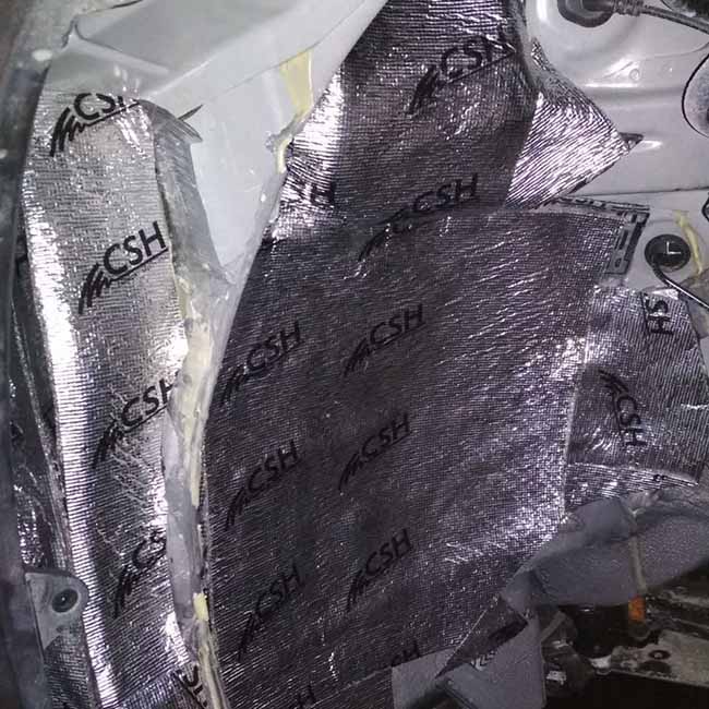 为爱而静！ 大众途昂深圳车改坊隔音工程