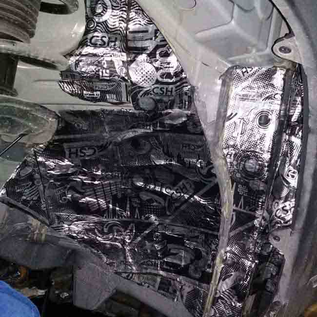 为爱而静！ 大众途昂深圳车改坊隔音工程