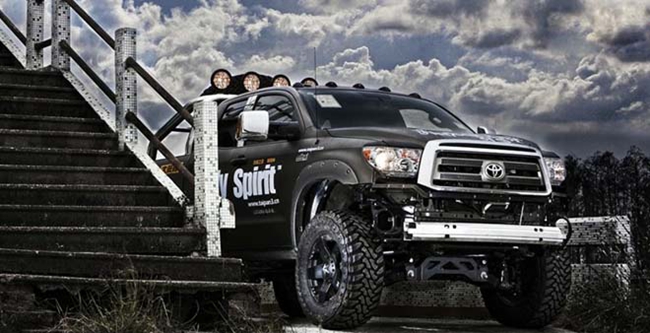 “静”情驰聘 ，丰田坦途改装BIKE深水炸弹