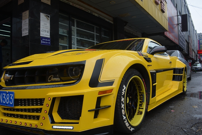 我是实力派，霸气十足，大黄蜂野性改装伊顿音