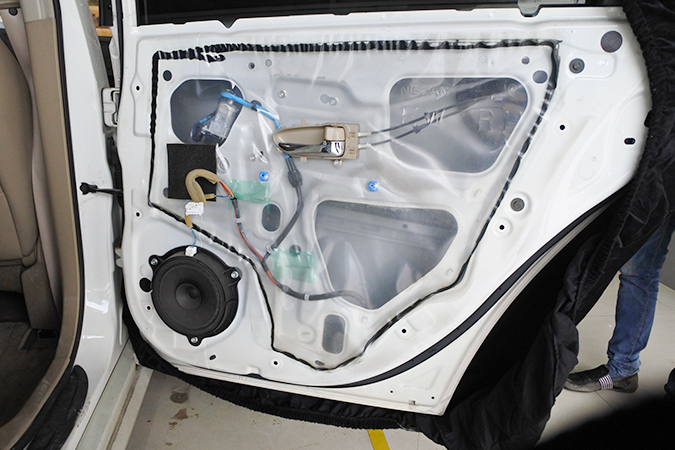 实在是太火爆了 车改坊汽车影音连锁日产轩逸改