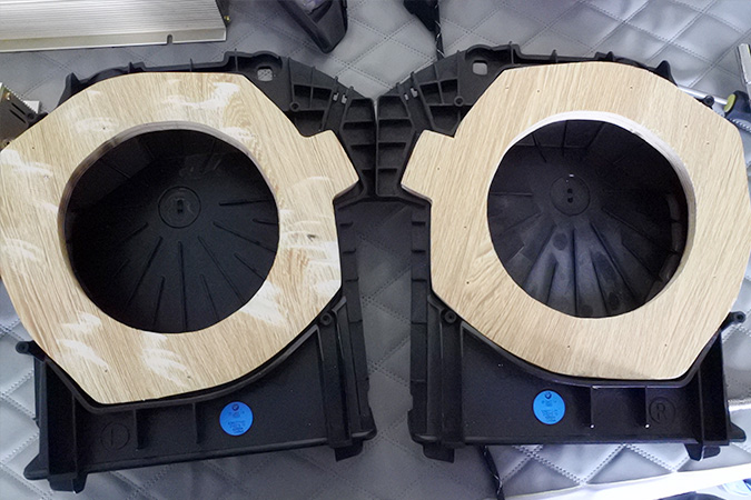 打造三分频音响系统 车改坊汽车影音连锁宝马