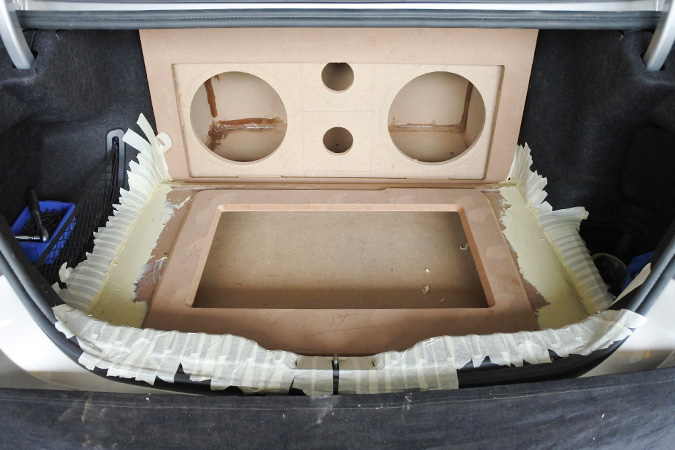 打造三分频音响系统 车改坊汽车影音连锁宝马