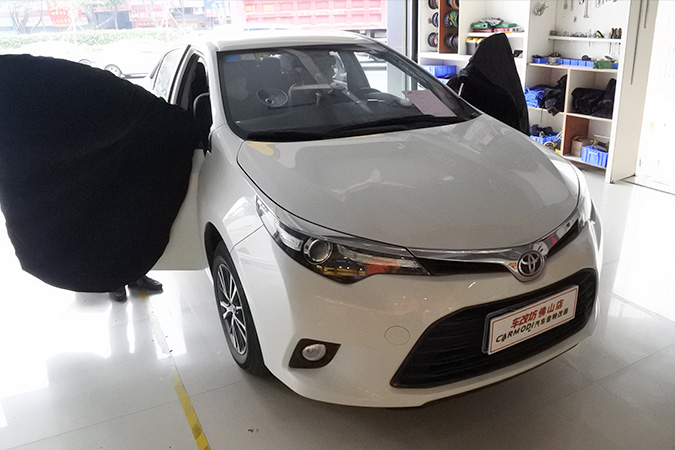 音乐层次感出来了 车改坊汽车影音连锁丰田雷凌