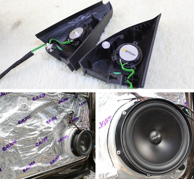 风生水起 武汉歌德大众途观改装德国ETON音响