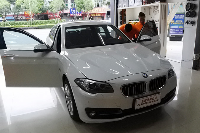 哈曼卡顿又下岗了 车改坊汽车影音连锁宝马5系无