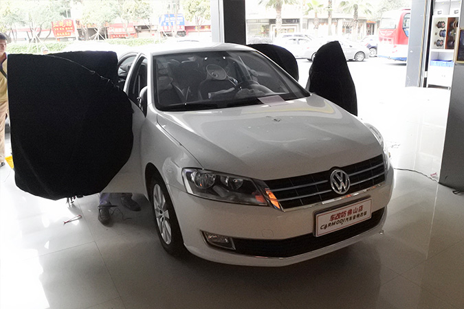 任性！前后都是套装喇叭 车改坊汽车影音连锁大