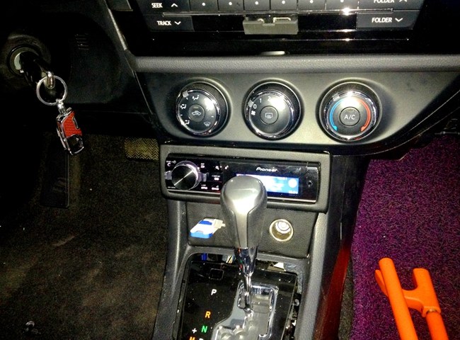 莫失莫忘 唐山乐畅丰田雷凌改装ETON和霸克音响