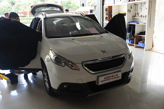 音质大幅度提升 车改坊汽车影音连锁标致2008改装