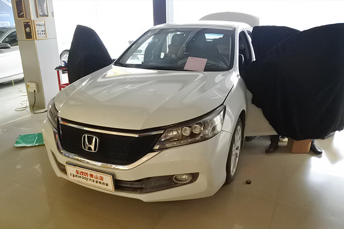 机缘巧合就是缘分 车改坊汽车影音连锁本田雅阁