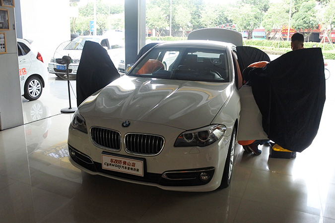 Hi-END音质无与伦比 车改坊汽车影音连锁宝马525