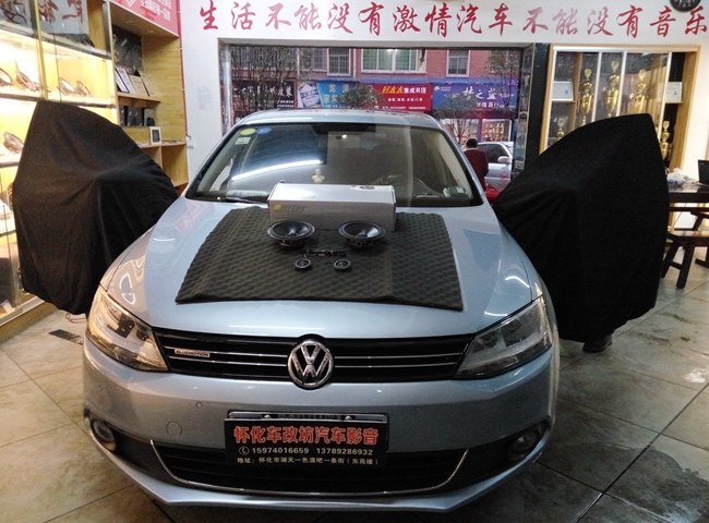 为何要选择你？ 车改坊汽车影音连锁大众速腾改