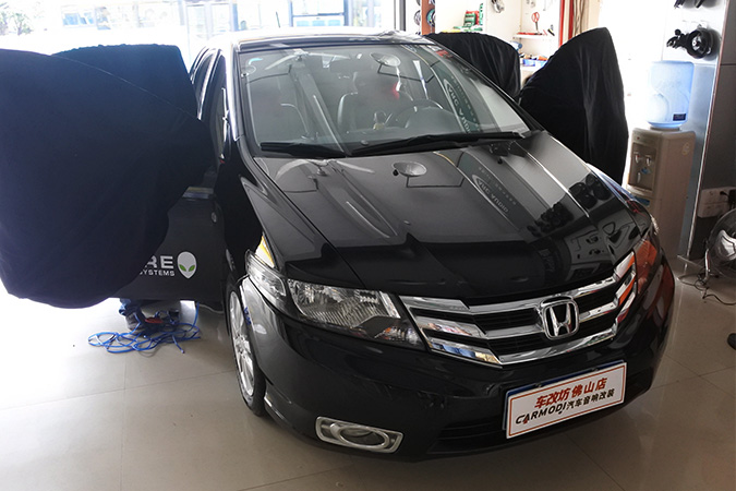 音响效果翻天覆地提升 车改坊汽车影音连锁本田