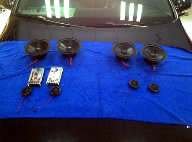 放音乐的幸福 唐山乐畅大众迈腾改装德国ETON汽车