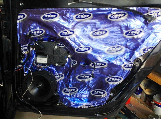 放音乐的幸福 唐山乐畅大众迈腾改装德国ETON汽车