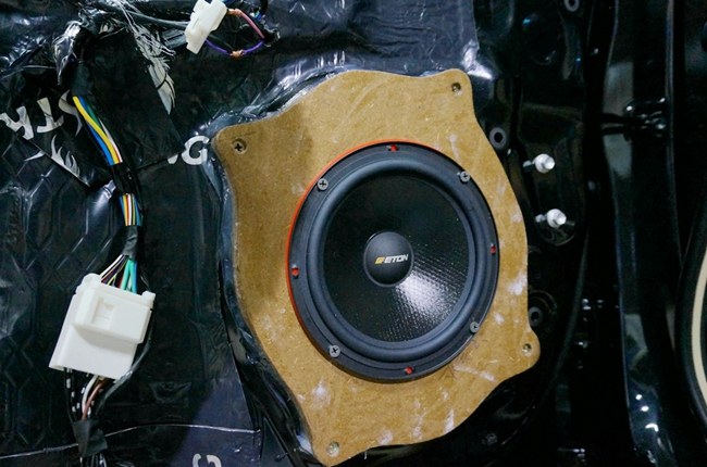 为你而生 广州帝锐丰田凯美瑞改装ETON和斯派朗音