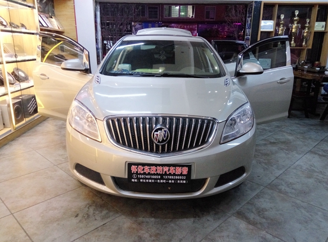 跃然指尖 车改坊汽车影音连锁别克威朗改装TEC和