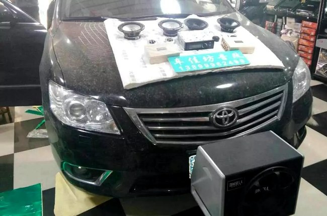 情难独奏 新疆车佳坊丰田凯美瑞改装ETON、斯派朗