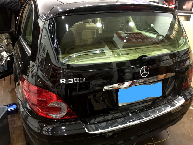 不谈音响我们还是好朋友 上海音豪奔驰R300改装德