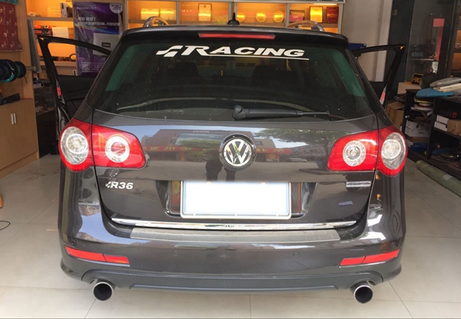 灿烂的财富 车改坊汽车影音连锁大众R36改装德国