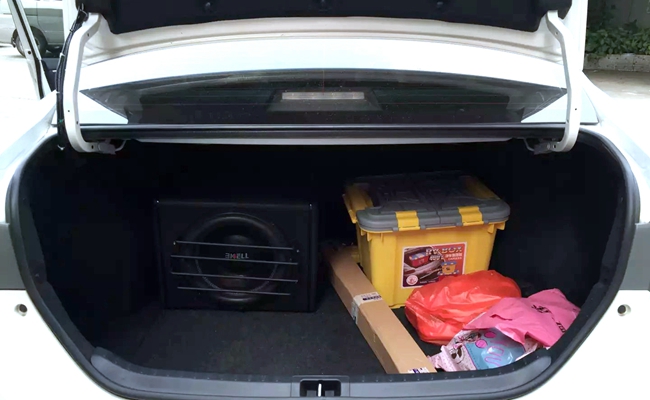 厉害了Word音响 台山车龙丰田卡罗拉改装美国霸克