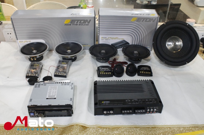 上海音豪 尼桑骐达改装德国ETON（伊顿）汽车音响
