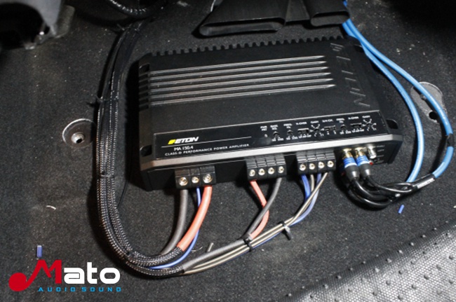 上海音豪 尼桑骐达改装德国ETON（伊顿）汽车音响