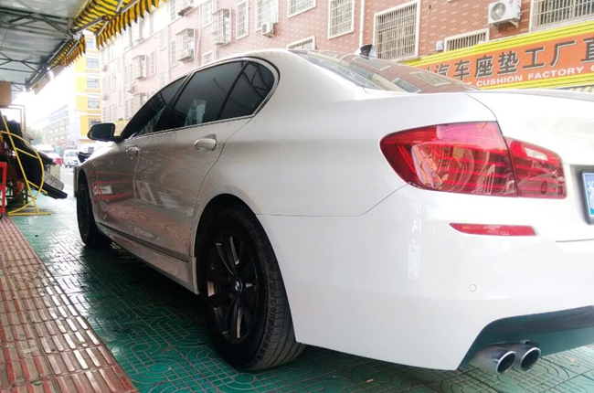 驾乘无损新体验 义乌车改坊宝马525改装德国ETON宝马