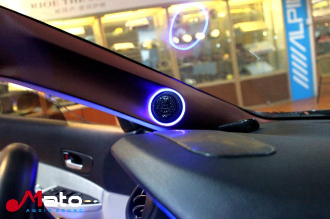 好车劲响好音乐 顺德百佳马自达6改装TEC和霸克音