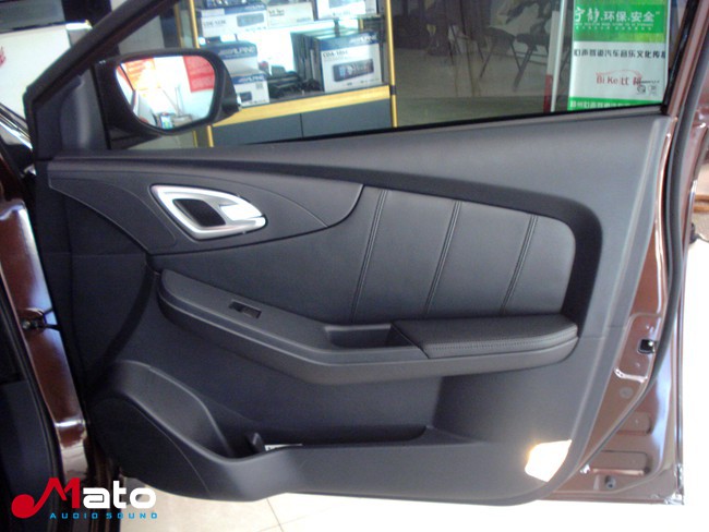 细致隔音静享音乐 扬州心声驾道纳智捷5改装霸克