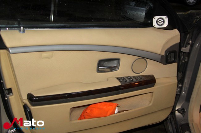 宝剑赠英雄 柳州丽声音乐宝马760改装德国ETON汽车