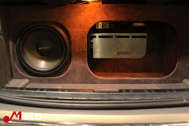 宝剑赠英雄 柳州丽声音乐宝马760改装德国ETON汽车