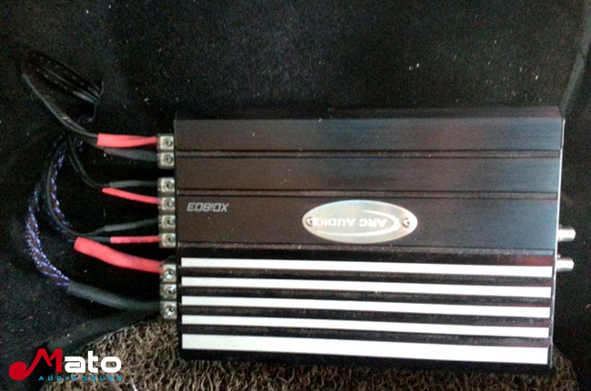 震撼低频 龙岩天诚大众POLO改装美国霸克音响