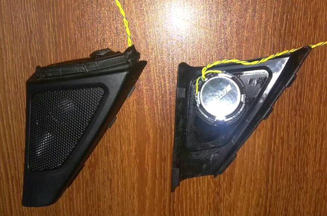 改音响不折腾 义乌车改坊宝马525改装ETON和ARC音响