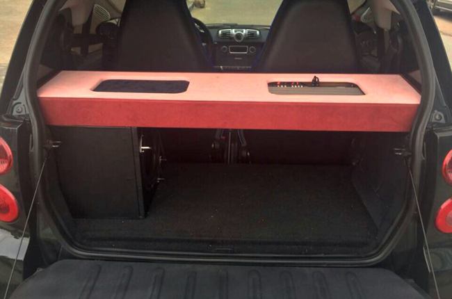 轻松简改快意无限 义乌车改坊奔驰smart改装ETON和霸