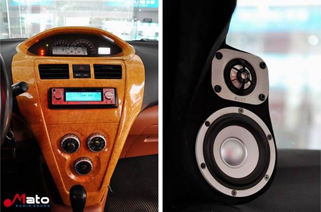 音乐的时代巨轮 新塘红日丰田威驰改装德国ETO