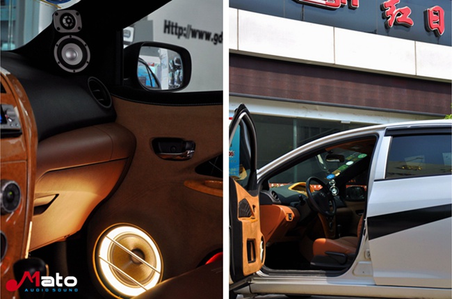 音乐的时代巨轮 新塘红日丰田威驰改装德国ETO