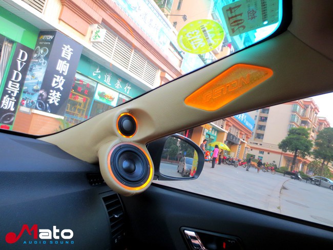 享受另一个世界 中山亿丰行丰田锐志改装ETON和