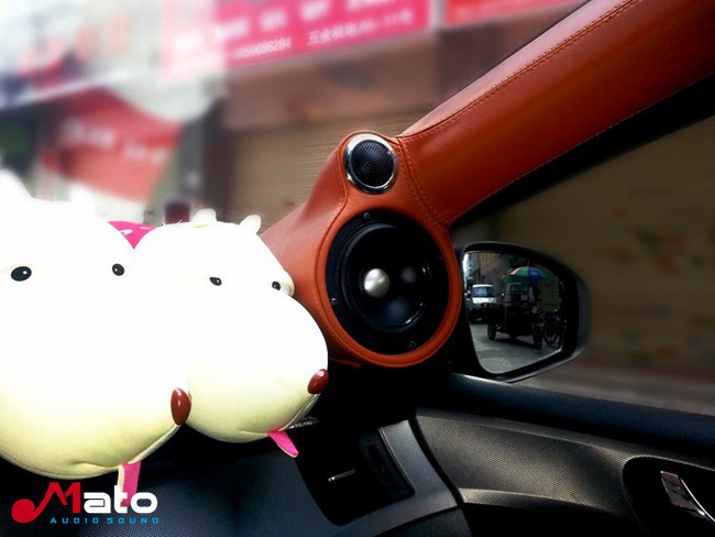 音乐的刀锋战士 龙岩天诚日产骐达改装TEC和霸克