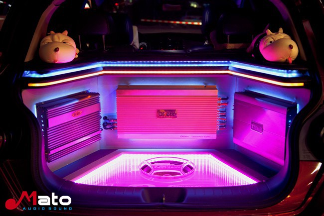 音乐的刀锋战士 龙岩天诚日产骐达改装TEC和霸克