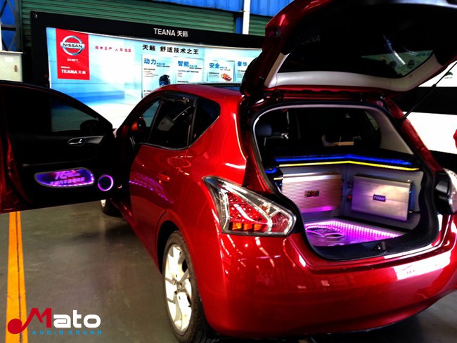 音乐的刀锋战士 龙岩天诚日产骐达改装TEC和霸克