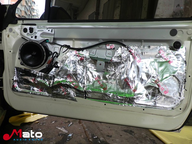 音乐无国界 台山车龙标致207CC改装德国ETON汽车音