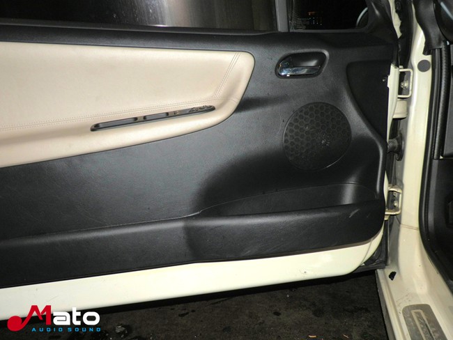 音乐无国界 台山车龙标致207CC改装德国ETON汽车音