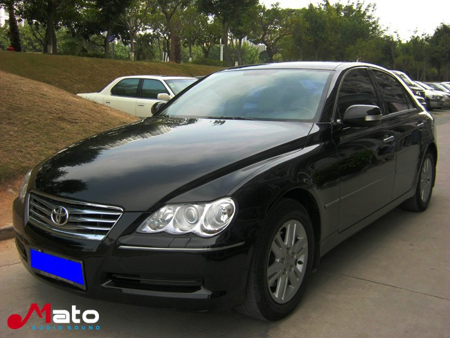 一路高歌 广州极速丰田锐志改装美国霸克音响