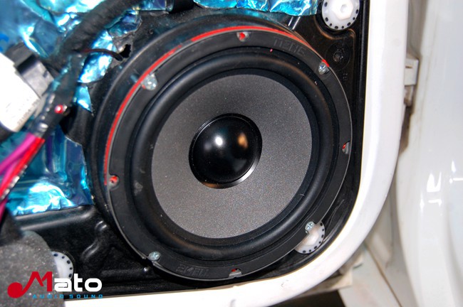 静品音乐味道 龙岩天诚大众CC改装TEC和霸克音响